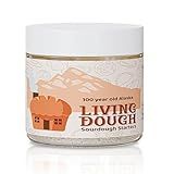 Living Dough -100 Year Old Alaska Sourdough Starter Culture - Active & Live Organic Sourdough Starter for Baking - For Artisanal Bread, Pizza Dough, Waffles & More