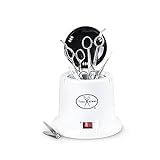 Tool Klean Pro Sanitizer for Nail Tools - USA Professional Grade Sanitizing Machine - Salons, Barbers, Grooming, Manicure, etc - EPA Registered, Lab Certified 99.99% Germ Kill in 3 Mins - White
