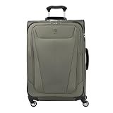 Travelpro Maxlite 5 Softside Checked Luggage Spinner, Green, 25-Inch