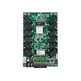 NovaStar DH7512-S Receiving Card – Upgraded Version of DH7512, Supports 512×512@60Hz – for LED Panels, Video Walls, Indoor & Outdoor Displays – HUB75E, Seam Correction, Gamma Adjustment, 3D