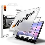 Spigen Tempered Glass Screen Protector [GlasTR EZ FIT] Designed for Tesla Model S (2026-2021), Tesla Model X (2026-2022) 17 inch Dashboard Touchscreen - Matte/Anti Fingerprint