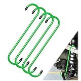 4PCS Brake Caliper Hanger Caliper Hangers Hooks with Rubber Tips, Durable Steel, Rust-Proof Automotive Tools for Braking, Axle, Suspension, Herramientas para Extensión de Frenos