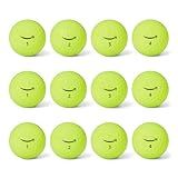 Amazon Basics Core Soft Golf Balls, 12-Pack, Yellow