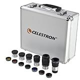 Celestron Accessory Kit with Five 1.25" Plossl Eyepieces, 2X Barlow and Filter Set