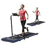 Exerpeutic 400 Lb. Capacity Heavy-Duty Walking/Jogging Exercise Treadmill Walking Pad- Home Gym Workout, Foldable Under Desk Desk Design