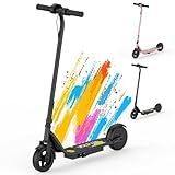 VOLPAM Electric Scooter, 350W/500W Powerful Motor, 8.5"/10" Solid Tires, 19/22Mph, 28/23/21/16 Miles Max Range, Dual Braking