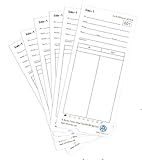 Genuine AT-2700 time Cards, 4-Packs of 50ea
