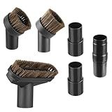 6 Pack For Shark Vacuum Attachments Replacement Shark Vacuum Brush Attachment with Vacuum Hose Adapter, 1 1/4 Vacuum Attachments for Multiple Household Vacuum Cleaners