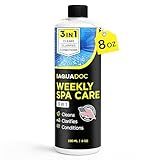 AquaDoc 3 in 1 Hot Tub Weekly Care - Concentrated Spa Water Conditioning Treatment to Help Reduce Residue, Improve Water Appearance, Enhance Comfort - Made in USA - 8 oz