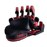 AZERON Cyborg Gaming Keypad – Programmable One Handed Keyboard for PC Gaming – with Analog Thumbstick and 29 Programmable Keys – 3D Printed Customized Keypad – for Righties (Red)