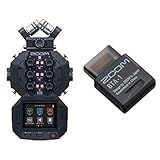 Zoom H8 12-Track Portable Recorder & BTA-1 Bluetooth Adapter, Designed for H3-VR, L-20, L-20R, AR-48, and F6