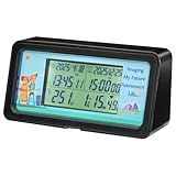 AIMILAR 1999 Days Countdown Timer - Digital Countdown Clock for Retirement & Events with Backlight, Alarm Functuon, Dual Time Display, Customizable Cards