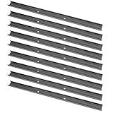 Akro-Mils 30906 Optional Steel Rail Kit for 30936 ProCart Heavy Duty 2 Tier Rolling Service Utility Cart with Wheels and Hinged Side Gates, Large, Gray