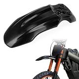 PSLER Front Body Guard Protector Fit for Tutti Soleil 01 & CRF50 Style 125CC Pit Bike, Impact Resistant PP Plastic Front Wheel Cowl Shield, Off-Road Dirt Bike Chassis Bodywork Armor Accessories, Black