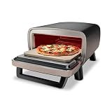 Ninja Artisan Electric Outdoor Pizza Oven with Stone | 12-inch Pizza in 3-minutes | 700F Max Temp | 5-in-1 Functionality – Pizza, Bake, Broil, Proof & Warm | Makes Full Meals | Gray | MO201
