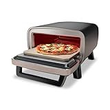 Ninja Artisan Outdoor Pizza Oven, 12-inch, 3-minute Pizza, Neapolitan, Thin Crust, New York Chicago, Custom, 700F Max Temperature, Electric Heat, Bake, Broil, Proof, Warm, MO201