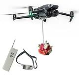 Universal Drone Airdrop System, Release Device, Payload Clip, Airdropper, Fish Bait Delivery Device , Drone Accessories, Compatible with DJI Mavic Mini 4 Pro, Mini 3, Mini 2, Air 2, Air 2S, Air 3, Mavic 3, Mavic 2, Spark (Airdrop Device)