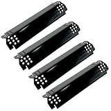 Direct Store DP148 4pk Heat Plates for Nexgrill 720-0830H, 720-0864, 720-0864M Gas Grill, Porcelain Steel Grill Heat Shield Tent, Burner Cover, Flame Tamer for Home Depot Nexgrill 4 Burner 720-0830H