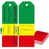 ForraFun 25 Pcs Flange Torque Tags 3 Stage, Waterproof for Pipeline