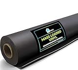 Trademark Soundproofing Mass Loaded Vinyl 1lb - MLV Soundproofing for Wall Sound Barrier - Sound Insulation - Made in USA - 4' x 25' Covers 100 sf - Made in USA