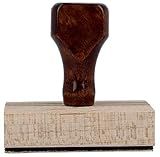 ExcelMark Traditional Custom Rubber Stamp (Large)