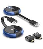 TIMBOOTECH Wireless HDMI Transmitter and Receiver 4K, Casting Media Video/Audio HDMI Wireless Extender 5G Kit for Laptop, Camera, Cable Box, DVD, Netfix, Phone to Monitor, Projector, HDTV-165FT