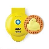 Dash & PEEPS Chick Mini Waffle Maker, Nonstick Cooking Surface, Yellow