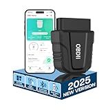OBD2 Scanner Bluetooth 5.4 by MMOBIEL - Car Scanner for iPhone iOS & Android - Car Diagnostic Tool Wireless [2024 Version] - OBDII/EOBD Check Engine Light - Car Code Reader - Reset/Clear Error Code