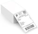 MUNBYN Thermal Direct Shipping Label (Pack of 500 4x6 Per Fanfold Labels) - Commercial Grade
