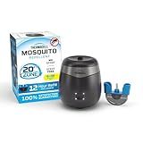 Thermacell Mosquito Repeller E-Series Rechargeable with 20' Mosquito Protection Zone; Up to 9-Hr Battery Life; Includes 12-Hr Refill; Flame or Scent; DEET-Free Bug Spray Alternative