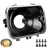 42437 Headlamp Bracket Bucket,for GMC Topkick Chevy Suburban Tahoe Kodiak Buick Oldsmobile Pontiac Cadillac, Repalce 5X7 Front Head Lamp Mounts Bracket Bucket Retainer Support Holder Mounting Kit