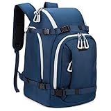 MIGGEEY Ski Boot Bag, 50L Ski Boot Travel Backpack for Skis, Snowboard & Accessories, Waterproof Padded Ski Boot Bag Backpack