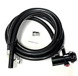 Magtonson 6FT GE Portable Dishwasher Fill & Drain Hose Assembly WD24X10066 w/Faucet Adapter