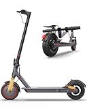VOLPAM Electric Scooter, 350W/500W Powerful Motor, 8.5"/10" Solid Tires, 19/21Mph, 28/23/21/16 Miles Max Range, Dual Braking