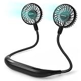 AMACOOL Portable Neck Fan, Lightweight Wearable with Hands-Free Comfort