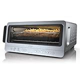 Ninja Air Fryer Toaster Oven Combo | 8-in-1 Functionality | Flip Up & Away for Storage Space | Air Fry Basket, Sheet Pan, Wire Rack & Removable Crumb Tray |1800 Watt | Stainless Steel | SP151