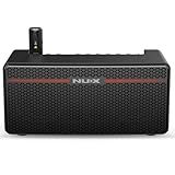 NUX Mighty Space Wireless 30W Portable Modeling Guitar Amplifier with Built-in IRs, 7 Presets, Dual 4'' Loud Coaxial Speakers, 7hrs Playing Time,Ultra-low System Latency