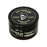 Fix Your Lid Forming Cream 3.75 oz Medium Hold Hair Cream For Men - Mens Hair Gel Medium Shine - All Day Hold Styling Cream For All Hairstyles - Easy To Wash Out