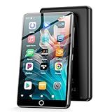 Fanvace 144GB MP3 Player with Bluetooth and WiFi, Android 13 OS MP3 & MP4 Players with 4" Touchscreen and Speaker, Spotify Music Players with Audible, FM Radio, Amazon Music, Play Store