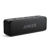 Anker Soundcore 2 Portable Bluetooth Speaker with Stereo Sound, Bluetooth 5, Bassup, IPX7 Waterproof, 24-Hour Playtime, Wireless Stereo Pairing, Speaker for Home, Outdoors, Travel