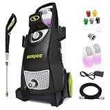 Sun Joe Electric Pressure Power Washer w/Dual Soap Tanks, 2030 PSI (PWMA Certified), 1.2 GPM, 13-Amp Motor - Heavy-Duty Cleaning Machine for Patios, Decks, & Sidewalks, SPX3000