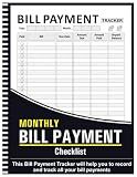 Bill Tracker Notebook: Monthly Bill Payment Checklist - 8.5" x 11" 100+ Pages