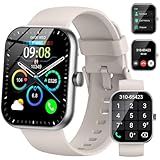 Smart Watch (Answer/Make Call), 2025 New Smartwatch for Men/Women, 1.96" Fitness Watch with 112 Sport Mode/Pedometer/Calories/Sleep/Heart Rate Monitor, IP68 Waterproof Fitness Tracker for Android iOS