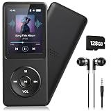 128GB MP3 Player with Bluetooth 5.3 Earphones Included