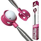 Josongslax Golf Ball Retriever Telescopic for Water, GolfBall Grabber Tool, Golf Accessories Gifts for Women, Men & Golfers, Golf Balls Picker with Stainless Steel Shaft&Non-Slip Rubber Grip