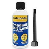 Treadmill Lubricant for Belt, 100% Silicone Treadmill Belt Lubricant, Treadmill Lubricant Kit, with Precision Screw Cap, Viscosity 500CS, Suitable for Most Treadmills, Silicone Oil for Acrylic Pouring