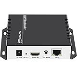 URayCoder H265 H264 4K HDMI Video Streaming Encoder IPTV for HD Video Audio to RTSP RTMP HLS M3U8 UDP SRT ONVIF, HDMI to IP Live Broadcast Streamer Converter Hardware