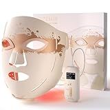 RENPHO 4D Red Light Therapy Mask for Face 2026, Birthday Gifts for Women Mom Wife, 324 LEDs Full Face Coverage & 3 Light Modes, Cordless LED Red Light Therapy Face Mask for Home Use & Travel