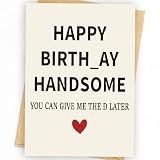 WowBefun Gifts for Men Him | Funny Birthday Card & Gifts for Men Husband Boyfriend Him, Happy Bday Card