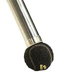 Furniture Footies Small Golf Ball Size PreCut Tennis Ball Glides for Chairs Stools Leg Floor Protector Heavy Duty Long Lasting Felt Pad Glide Coverings for Hard Floor Surfaces-4 Count Black